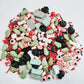 PhilaeEC Halloween Sprinkle Tombstone Eye Skull Bones Mix Edible Sprinkle for Cake Decoration Candy Baking Cookie Cupcake Toppers Decoration Halloween Christmas Valentines Supplies