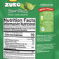 Zuko Lime Instant Powder Drink | Family Pack | No Sugar Needed | Vitamin C | 14.1 Ounce (Pack of 2)