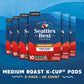 Seattle s Best Coffee House Blend Medium Roast K-Cup Pods | 6 boxes of 10 Pods (60 Total Pods)