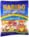 Haribo Gummies - Mini Rainbow Frogs - 5 Oz