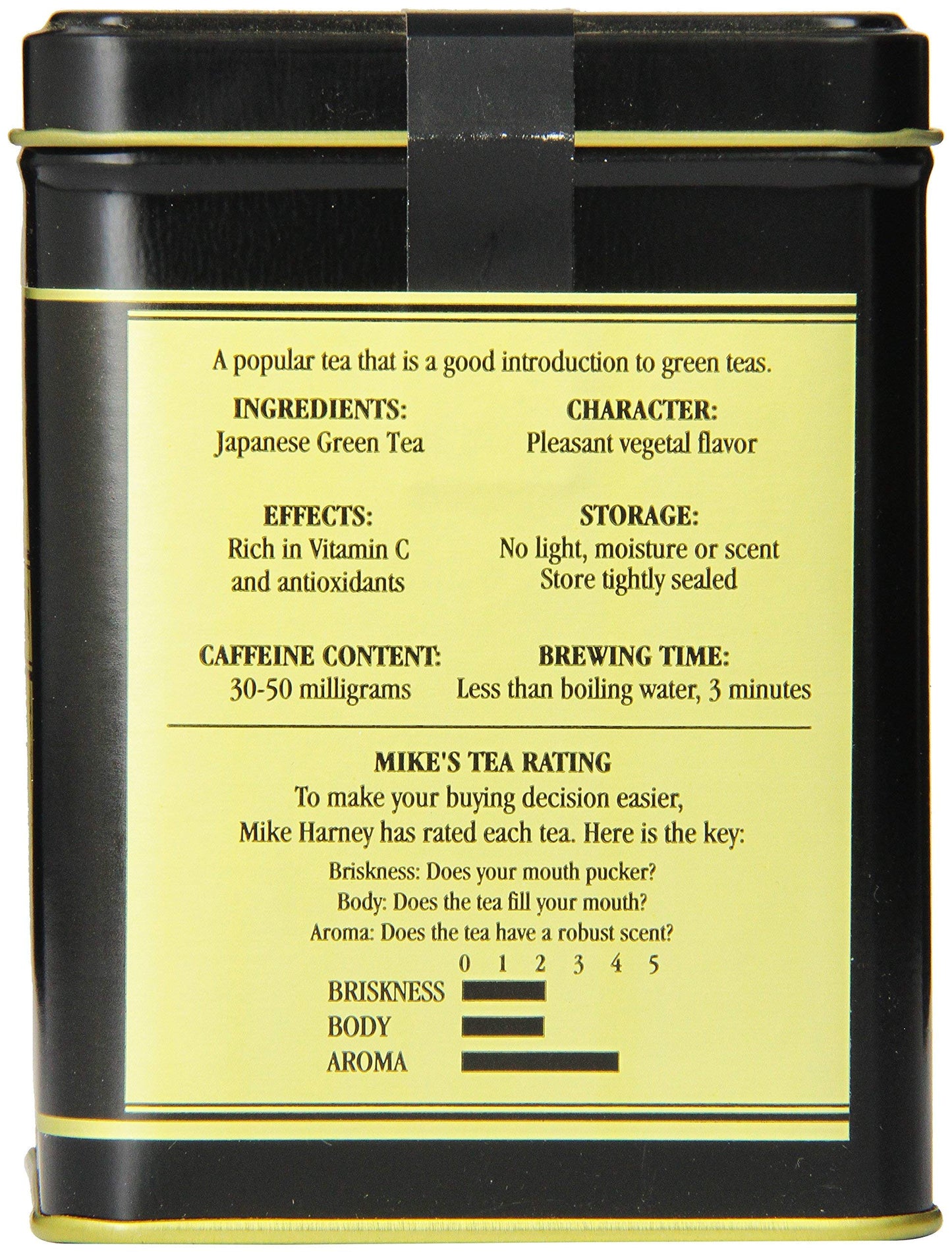 Harney & Sons Japanese Sencha Tea | 8 Oz Loose Leaf Tea