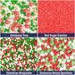 Twisweet Christmas Sprinkles 12oz, Red Green White Sprinkle for Cake Decorating, Edible Christmas Tree Sugar Sprinkles for Bakin
