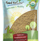 Food to Live Organic Omega Power Flax and Chia Seeds Blend, 8 Pounds Cold-Milled from Whole Seeds, Non-GMO, Vegan, Kosher, Bulk.