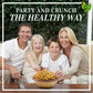Oven Dry Roasted Fancy Cashews with Sea Salt-48 oz (3 lb) | Whole | No Oil | No PPO | Vegan and Keto Friendly | Made from Natura