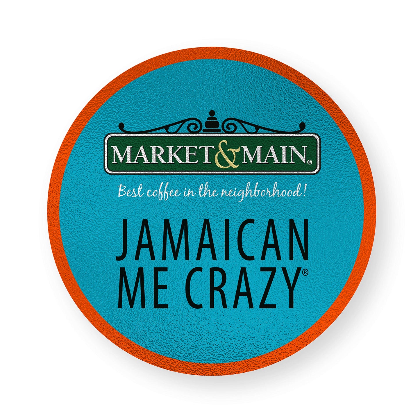 Market & Main OneCup Jamaican Me Crazy Coffee Pods, Compatible with Keurig, 12 Count, Brown
