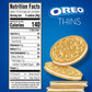 Oreo Thins Golden Sandwich Cookies Family Size, 13.1 Oz