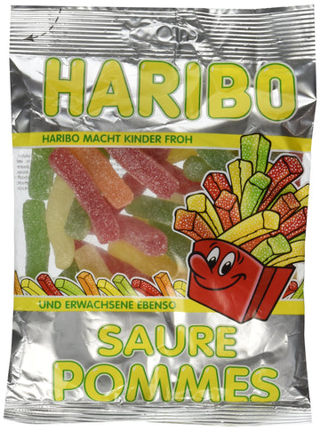 Haribo Saure Pommes Gummi Candy 200 G
