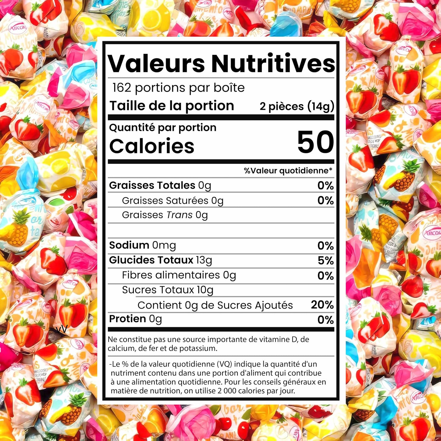 Fruit Filled Candy - Hard Bulk Candy - 5 Pounds Approx 325 Pieces