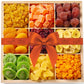 Dried Fruit Gift Basket - Extra Large - 9 Varieties Of Sweets In Reusable Wooden Crate - Premium Fruit Gift Basket - All Natural