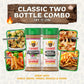Flavor God Classic Combo Pack - Herb, Spice & Seasoning Gift Set - 2 Pack - Premium All Natural BBQ & Steak Rub Seasonings