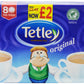 Tetley Tea, 80 Count Tea Bag (Pack Of 6)