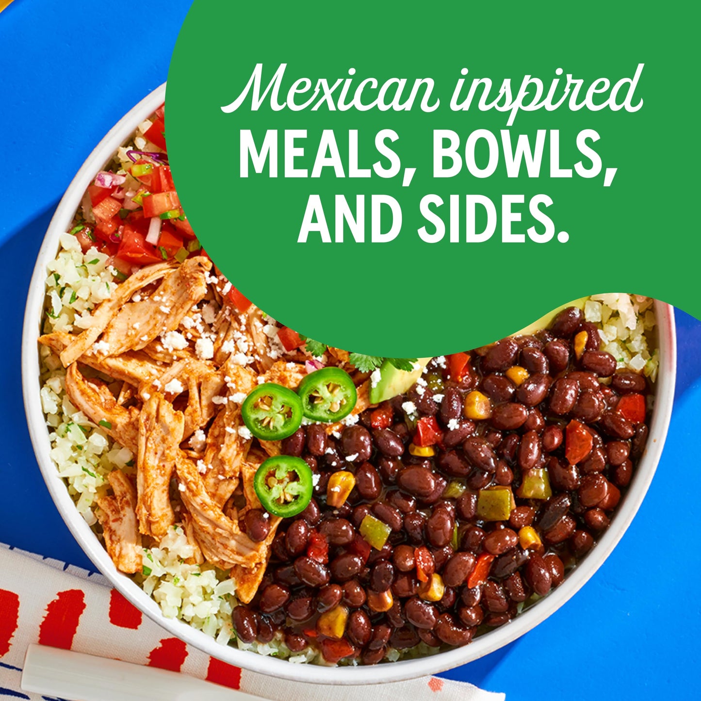 BUSH S BEST 15.1 oz Canned Taco Fiesta Black Beans, Source of Protein and Fiber, Low Fat, Gluten Free, (Pack of 12)
