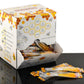 Honey Spoon - Easy To Stir Pure Natural Crystalized Wildcrafted Honey, Disposable And Individually Wrapped Spoons, Gluten Free (