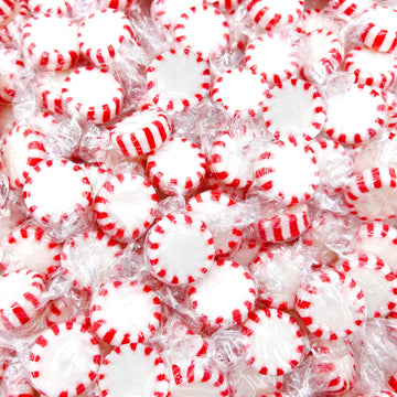 Arcor Starlight Peppermint Mints | 1 Pound Bag - Approx. 75 Count | Hard Candy, Individually Wrapped