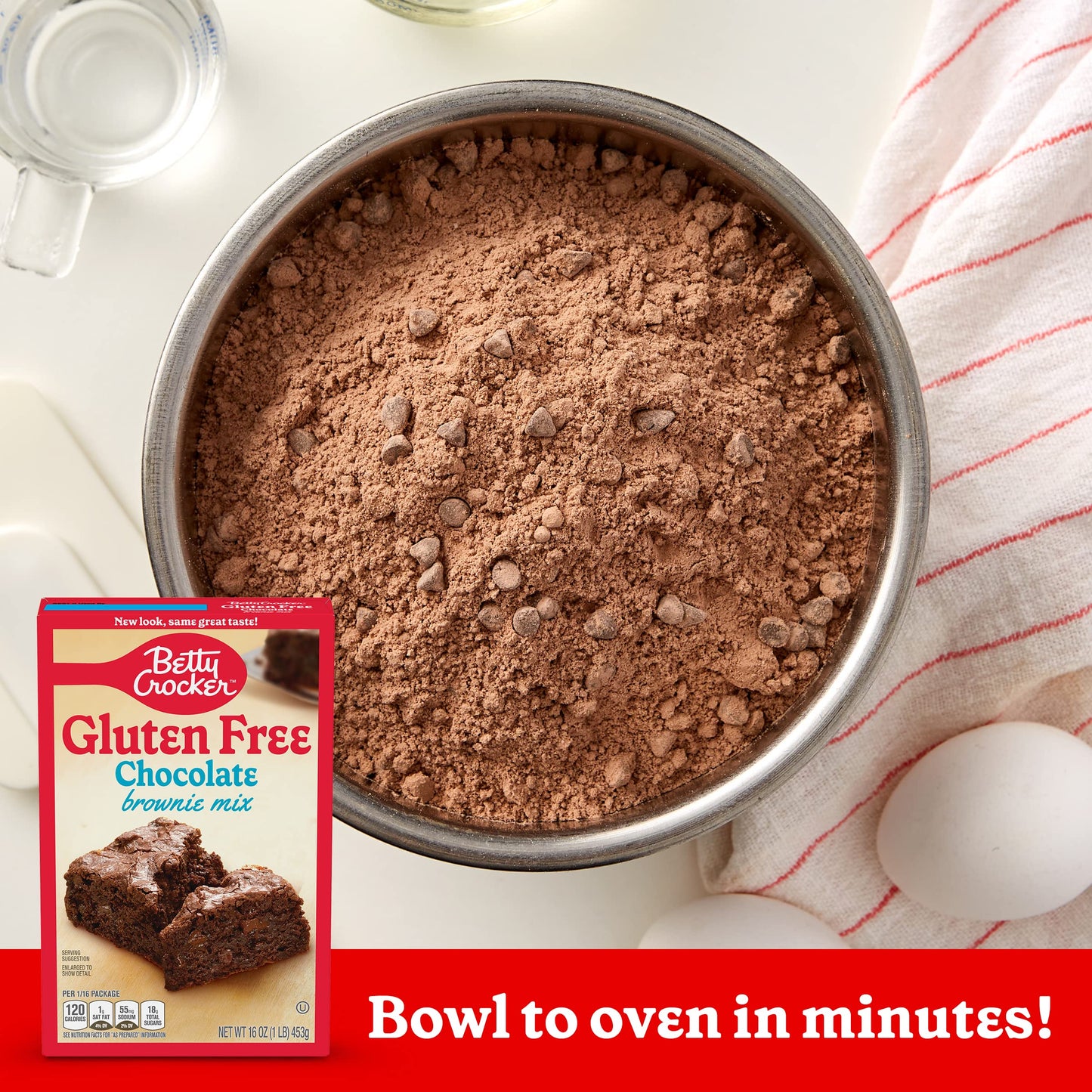 Betty Crocker Gluten Free Chocolate Brownie Mix, 16 oz.