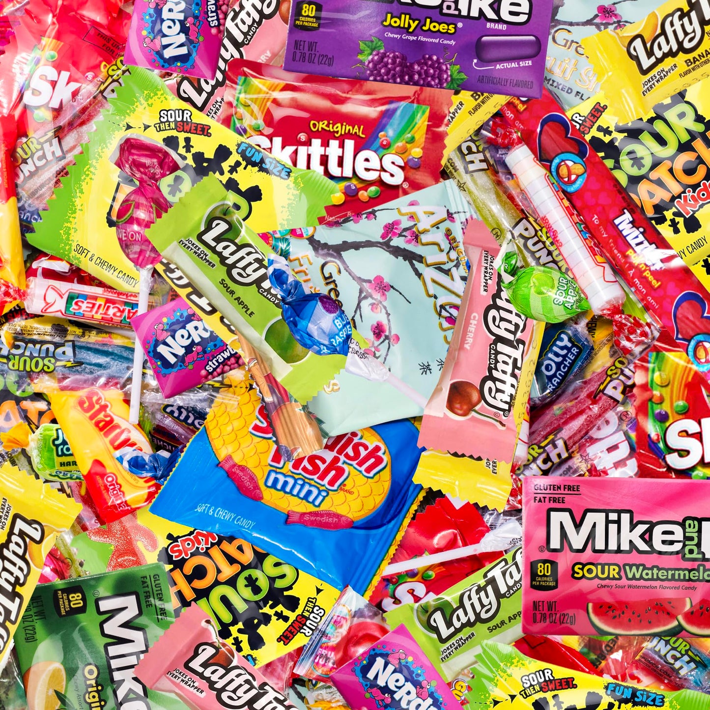 Bulk Candy Mix Variety Pack - Individually Wrapped Assorted Sweets for Party Favors  Candy Buffets  Goodie Bags  Gifting  Piata Fillers  and Office 