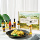 Kiri & Sons Olive Oil Gourmet Sampler Gift Set Of 8 - Premium Extra-Virgin Olive Oil Made In Spain, Natural Flavors Include Mush