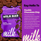 Milk Bar Super Crunchy Cookies - Double Chocolate Chip & Pretzel-y Chocolate Chip - Pack of 3, 4.5oz Bags - No Artificial Flavors