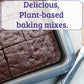 Pb2 Pantry Chocolate Chip Brownie Mix - 16 Oz Jar | Certified Vegan, Gluten Free, Non-Gmo, 4G Plant Protein Per Brownie