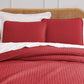 Southshore Fine Living, Inc 3 Piece Quilt Set, Full Queen Size, Oversized, Lightweight, Embroidered, Square Stitched Bedspread S