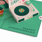 Just for the Record Anniversary 5''x7'' Card