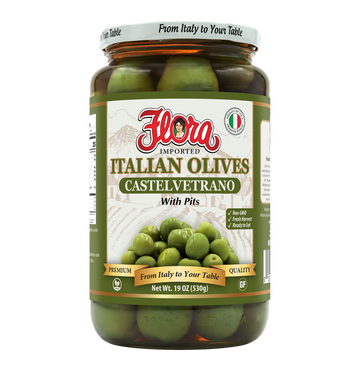 Castelvetrano Olives - With Pits - 19 oz