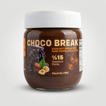 Choco Break Hazelnut Spread 400g - Dark Chocolate & Cocoa Palm Oil Free