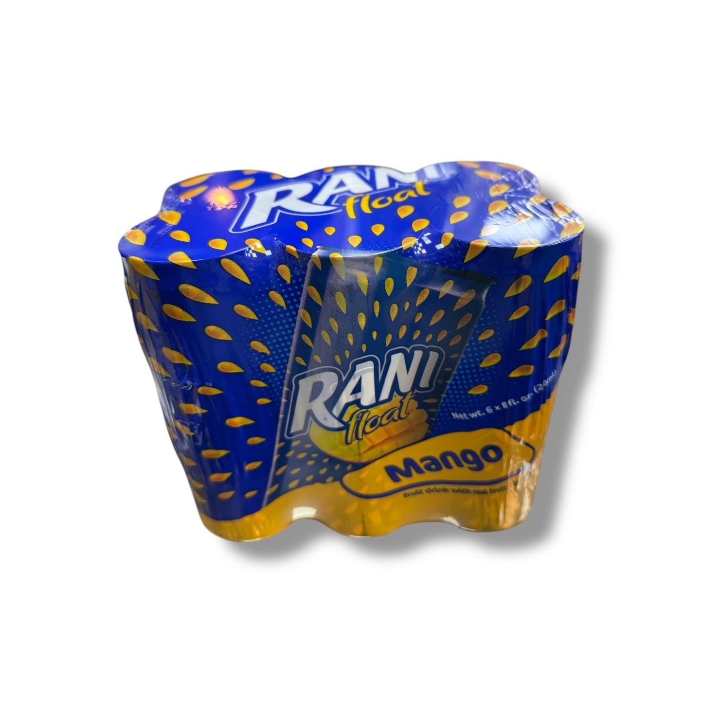 Rani Float Mango Juice Drink with Real Mango Pieces – 6 Pack