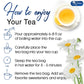 Premium Valerian Tea, Made From Valerian Root, Chamomile flower, Lavender flower Loose Leaf Herbal Tea. Made with Natural Material Tea Bags. No Sugar, No Caffeine, No Gluten, Vegan.