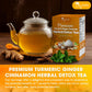 Premium Ginger, Turmeric and Cinnamon, Hand-made Blend of Ginger, Turmeric, Cinnamon, Orange Peel, Black Pepper, Hawthorn Berry and Jasmine.