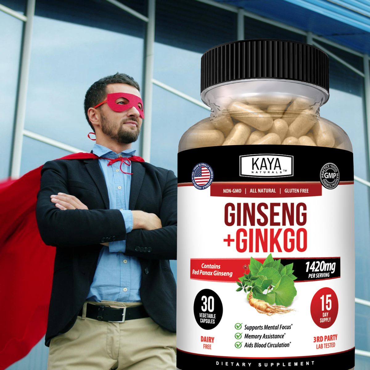 Ginseng + Ginkgo