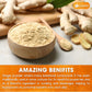 Premium Ginger Powder – Ground Ginger Root – Pure, No Additives – Ideal for Cooking, Baking, Smoothies, and Spice Blends