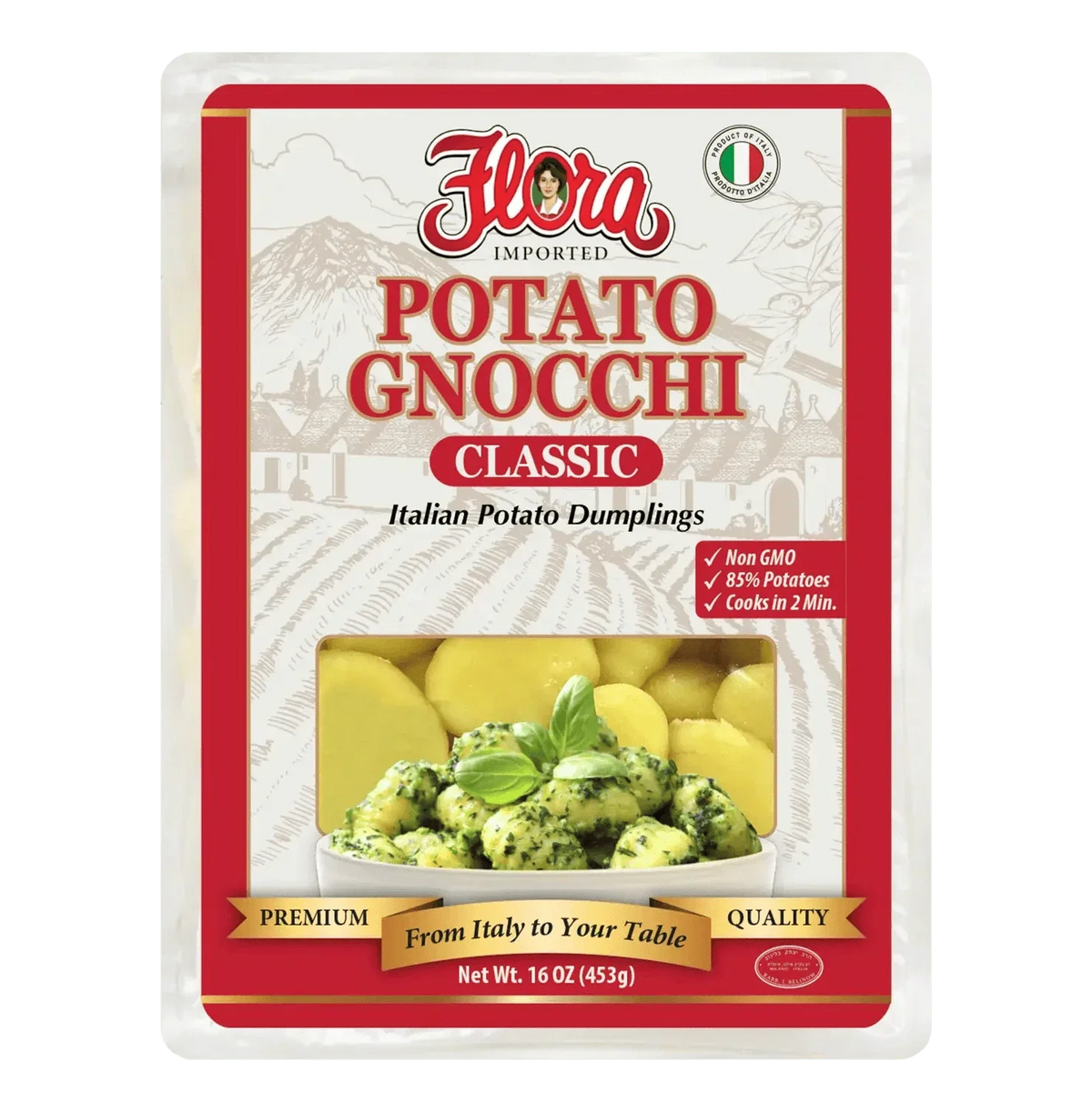 Potato Gnocchi - Classic - 16 oz
