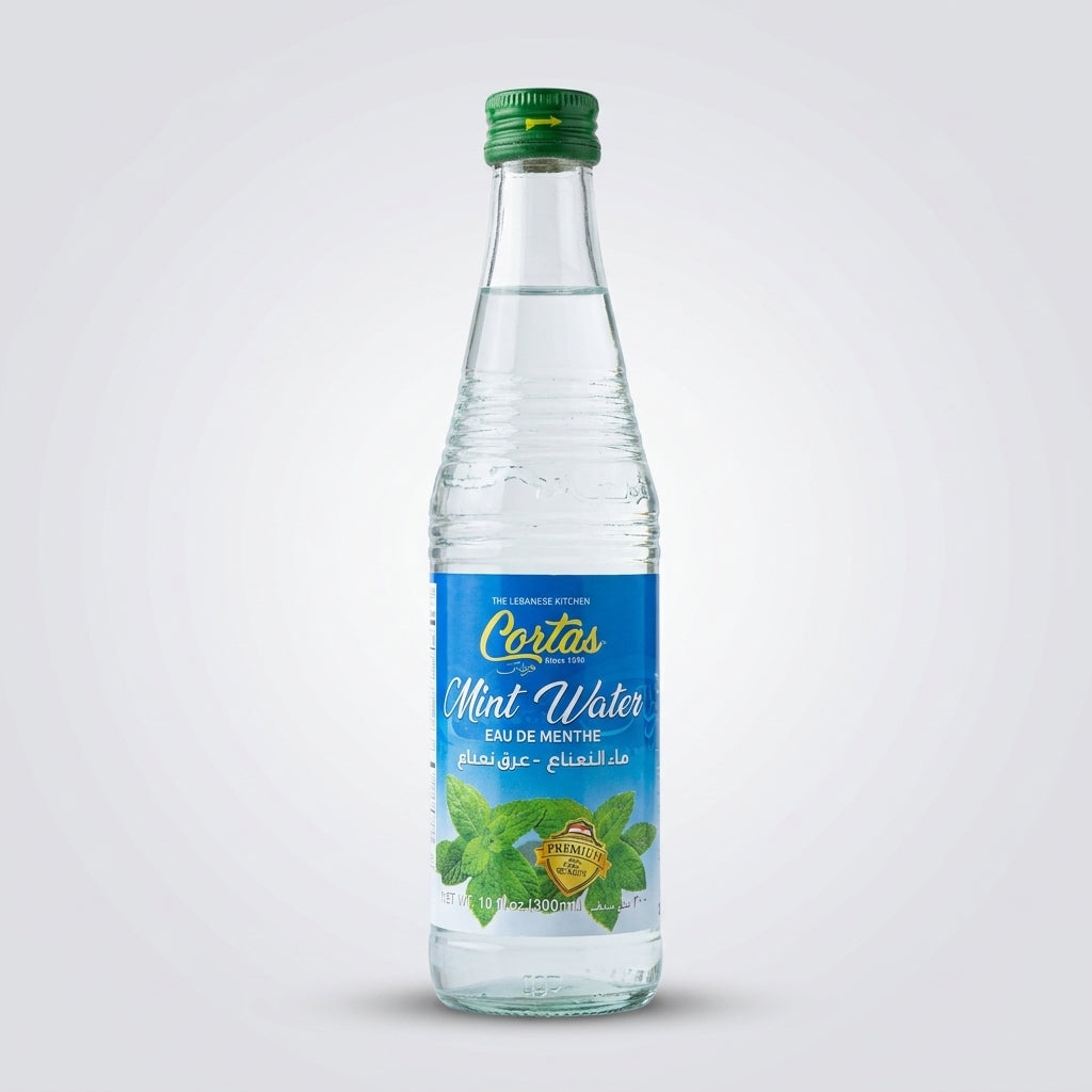 Cortas Mint Water 10 fl oz - Premium Lebanese Eau de Menthe