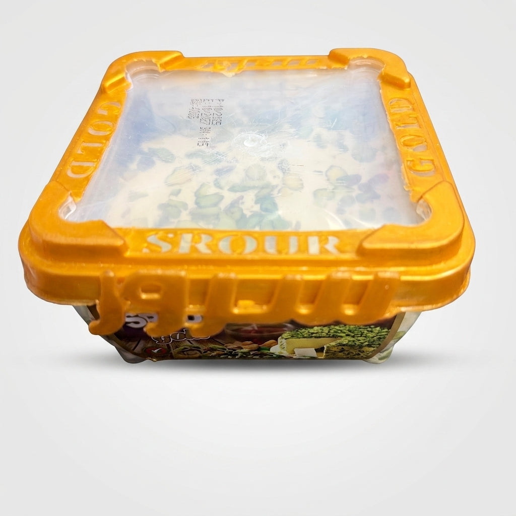 Srour Gold Halwa with Pistachio 350g - Premium Middle Eastern Dessert