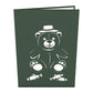 Fishing Bear 5''x7'' Card, Pop-Up Cards