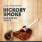 Kraft Barbecue Sauce, Hickory Smoke Flavor, 17.5 oz Bottle, 1.09 lb