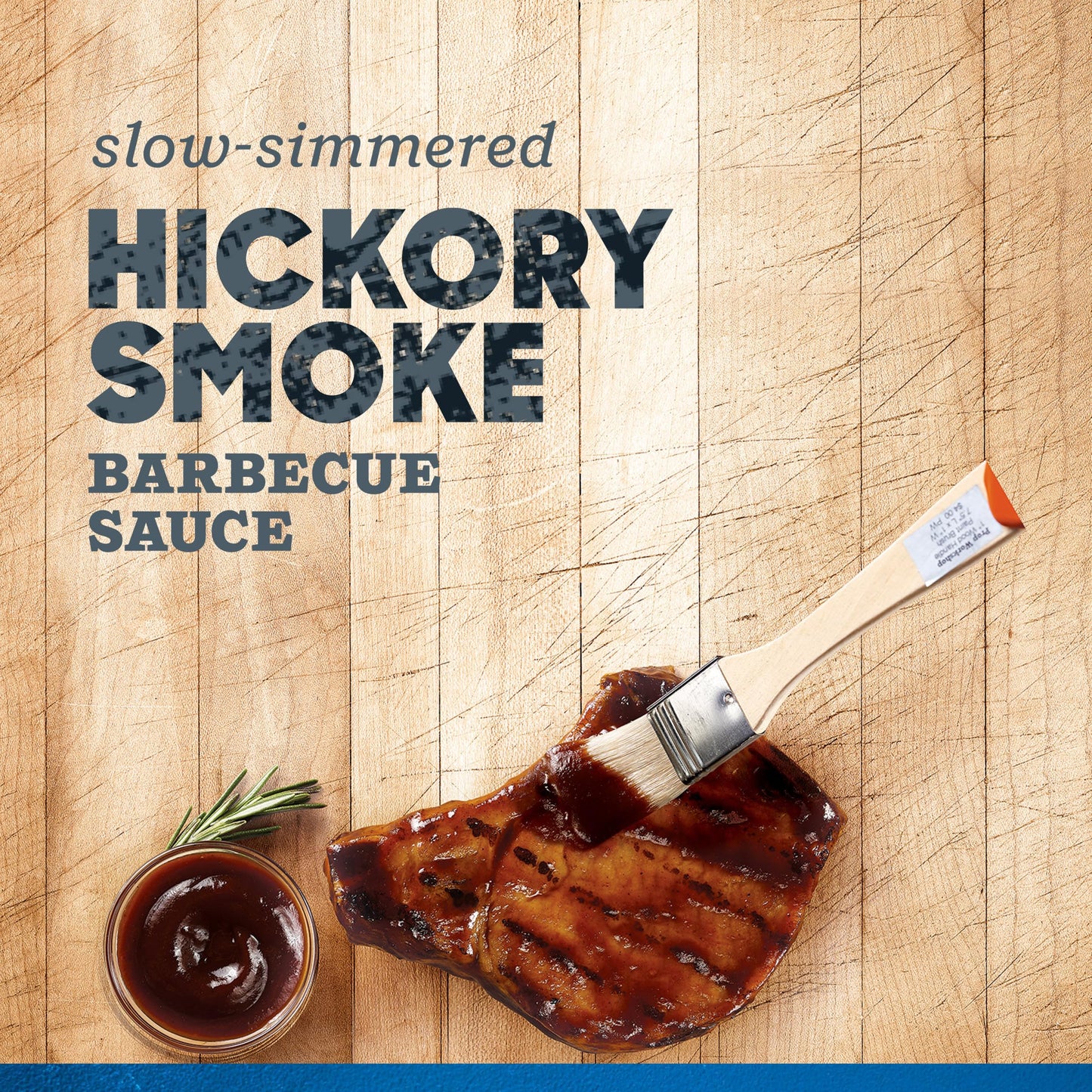 Kraft Barbecue Sauce, Hickory Smoke Flavor, 17.5 oz Bottle, 1.09 lb