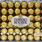 Ferrero Rocher Fine Hazelnut Chocolates, Chocolate Gift Box, 48 Count Flat, 21.2 Oz