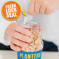 PLANTERS Honey Roasted Peanuts  16 oz. Resealable Jars (Pack of 4) - Flavored Peanuts with a Sweet Honey Coating & Sea Salt - Wholesome Snacking - Kosher