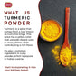 Spicy World Turmeric Powder 5 Pound Bulk Bag - Indian Turmeric Root Ground (Haldi) - Minimum Curcumin 2.5%