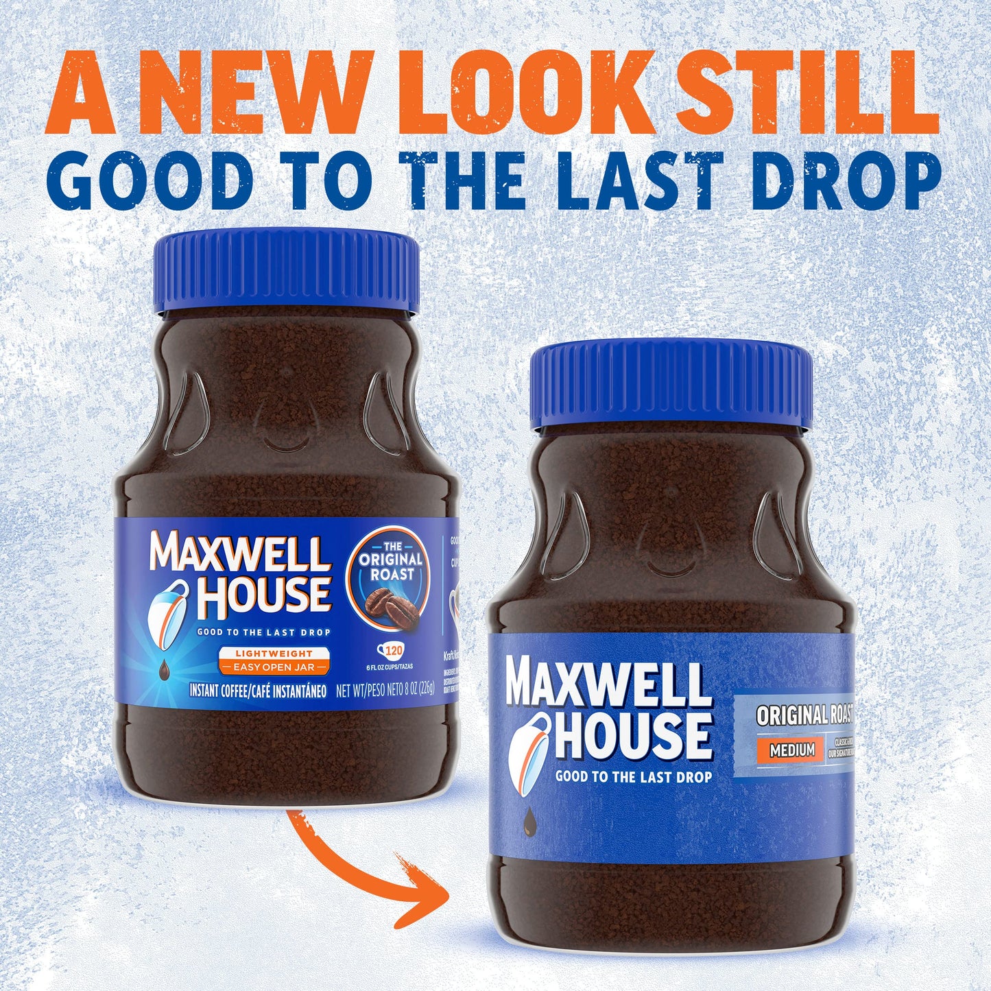 Maxwell House Original Roast Instant Coffee, 8 Oz Jar