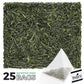 Tealyra - 25 Bags - Gyokuro Kokyu Premium - Japanese Green Loose Leaf Tea - Pyramids Style Sachets - Good Priced For High Grade