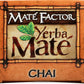 The Mate Factor Organic Yerba Mate Tea Chai -- 20 Tea Bags