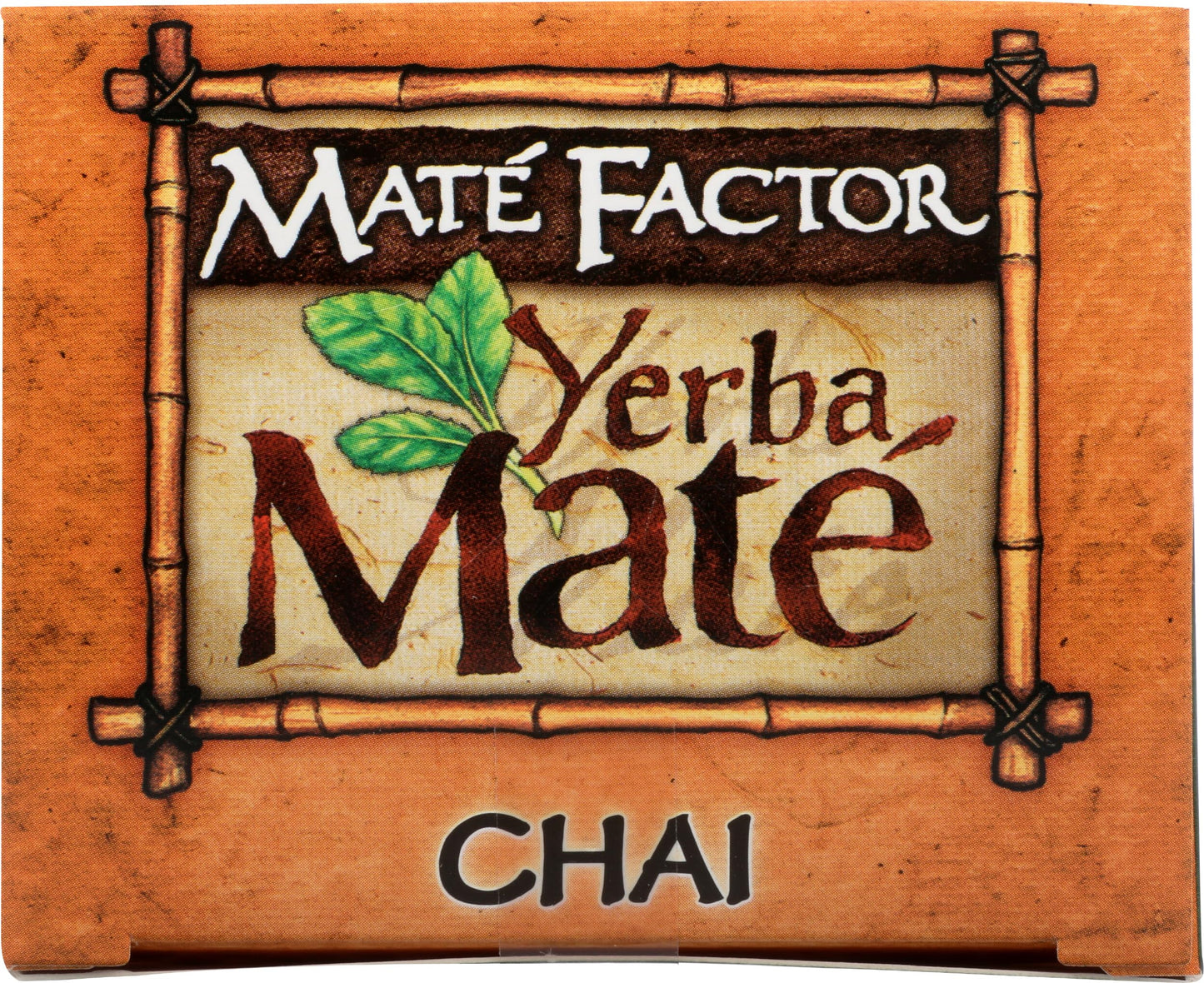 The Mate Factor Organic Yerba Mate Tea Chai -- 20 Tea Bags