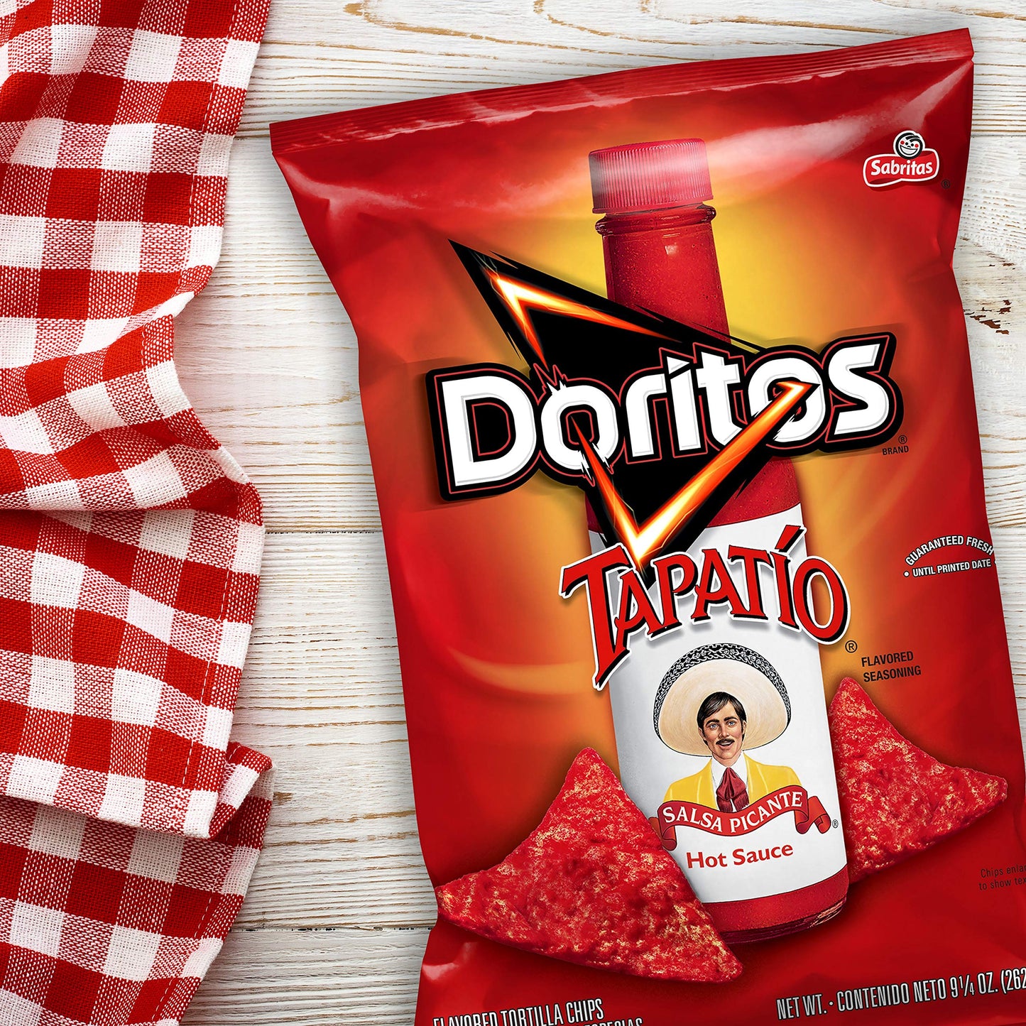 Doritos Tortilla Chips Tapatio, 9.25 Oz