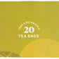 Allegro Tea, Organic Decaf Lemon Green Tea Bags, 20 Ct