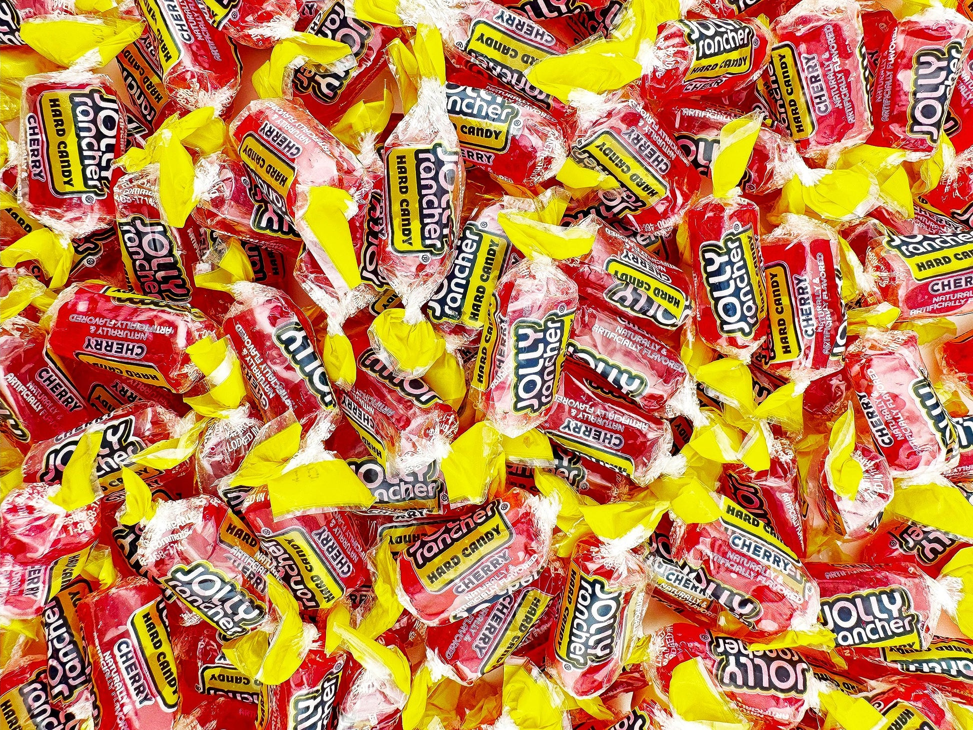 Cherry Jolly Rancher Hard Candy Original Flavor 2 Lb - Bulk Bag, Individually Wrapped (148 Pieces)