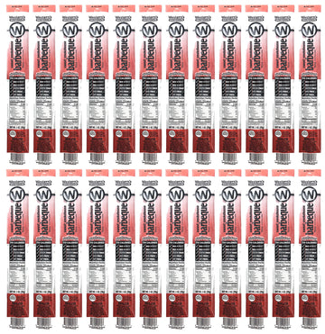 Westerns Smokehouse Beef and Pork Jerky Snack Sticks, 1 Ounce, Pack of 24, Gluten-Free, MSG-Free, Soy-Free