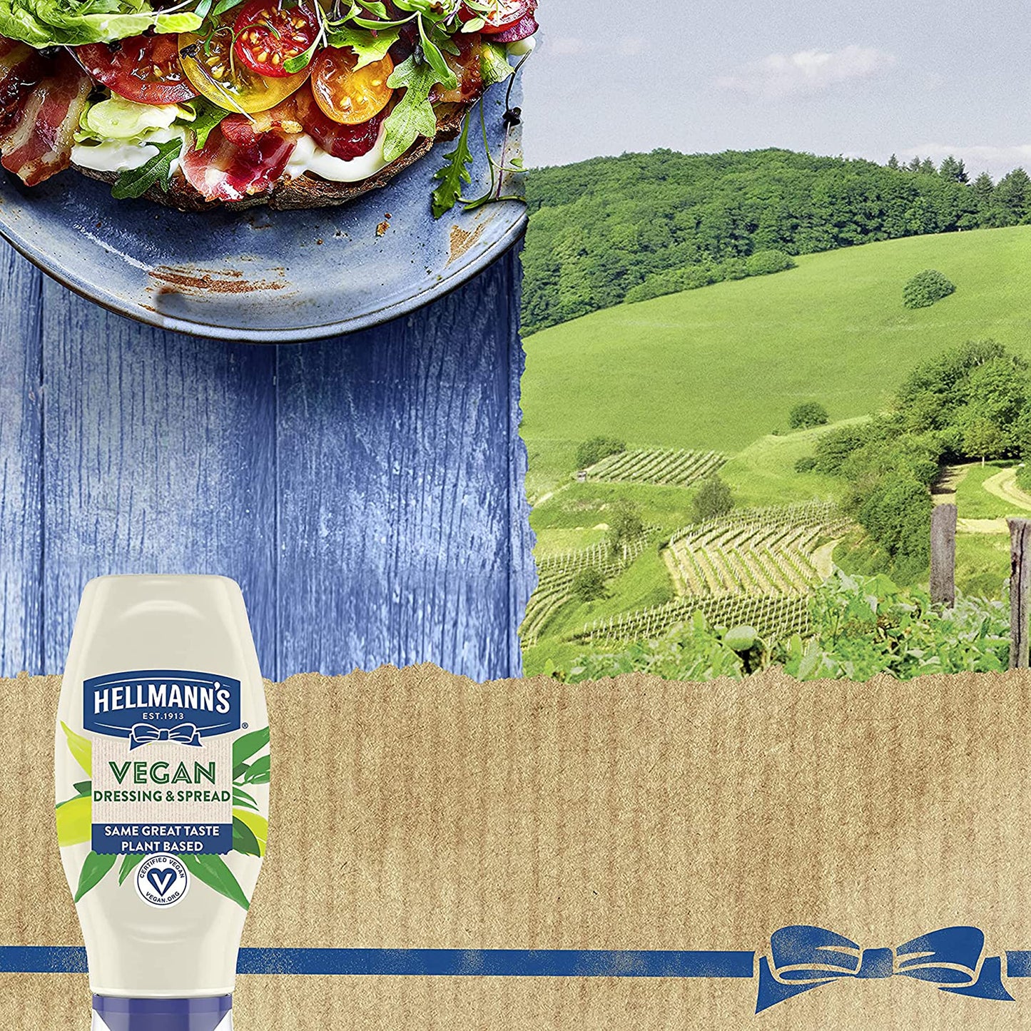 Hellmann s Vegan Dressing and Spread Vegan 3 Ct for a Rich, Creamy Plant-Based Alternative to Mayo Same Great Taste, Plant Base